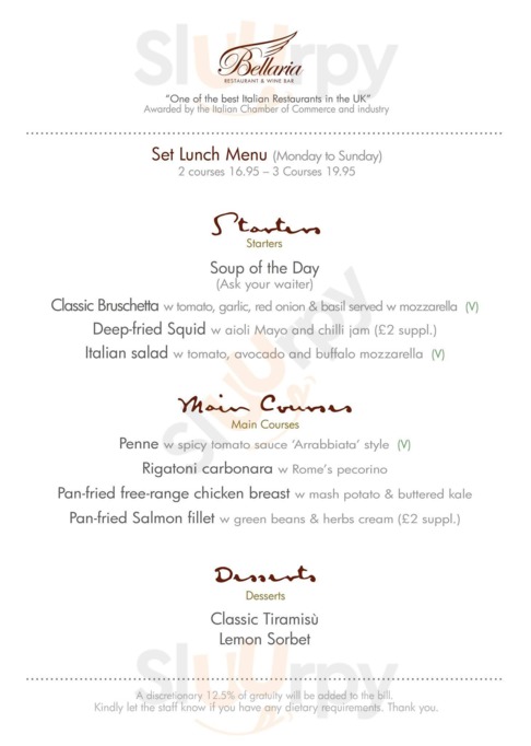 Bellaria Restaurant & Wine Bar