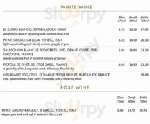 Vq Chelsea menu