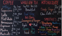Bites menu