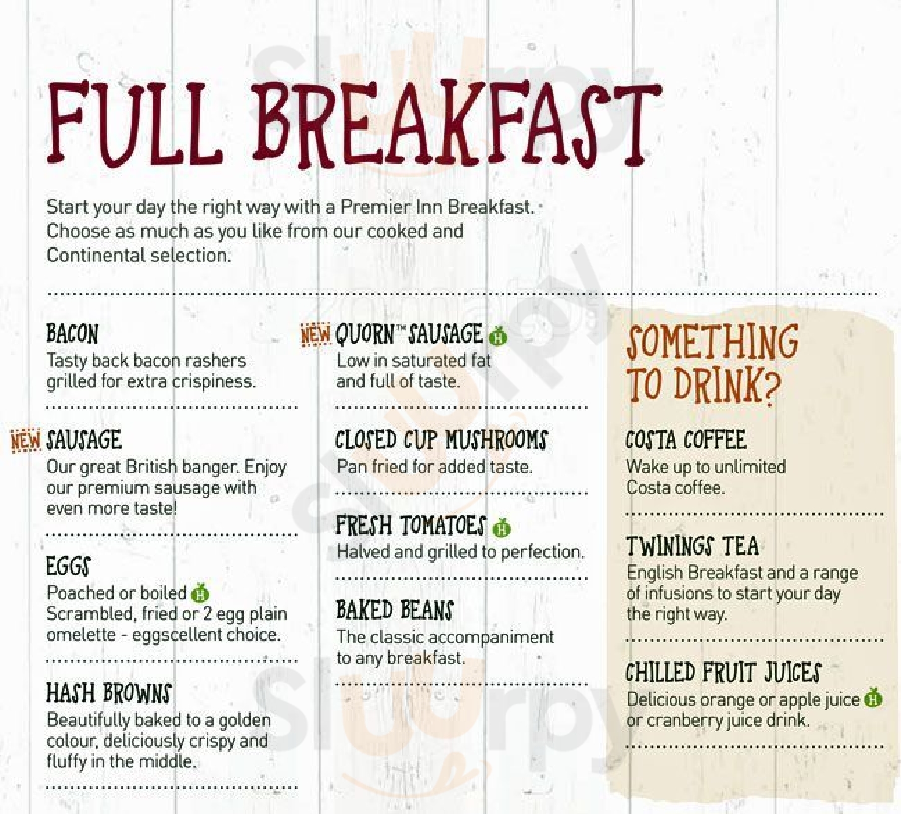 Main Menu - Thyme Bar & Grill