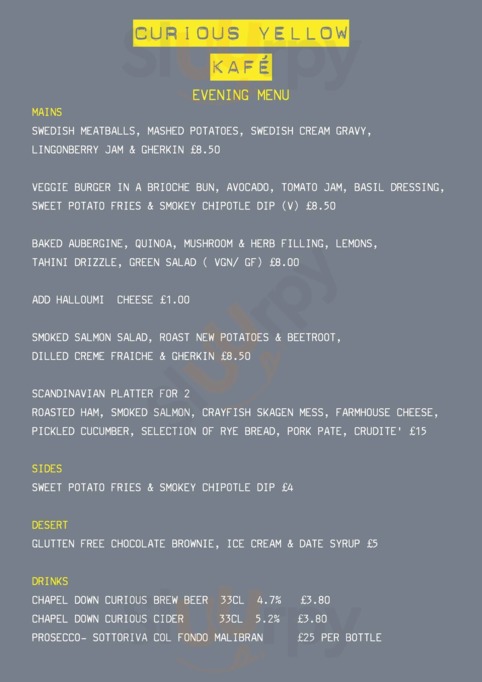 Curious Yellow Kafe'