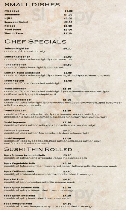 All - Yomi Sushi&bubble Tea