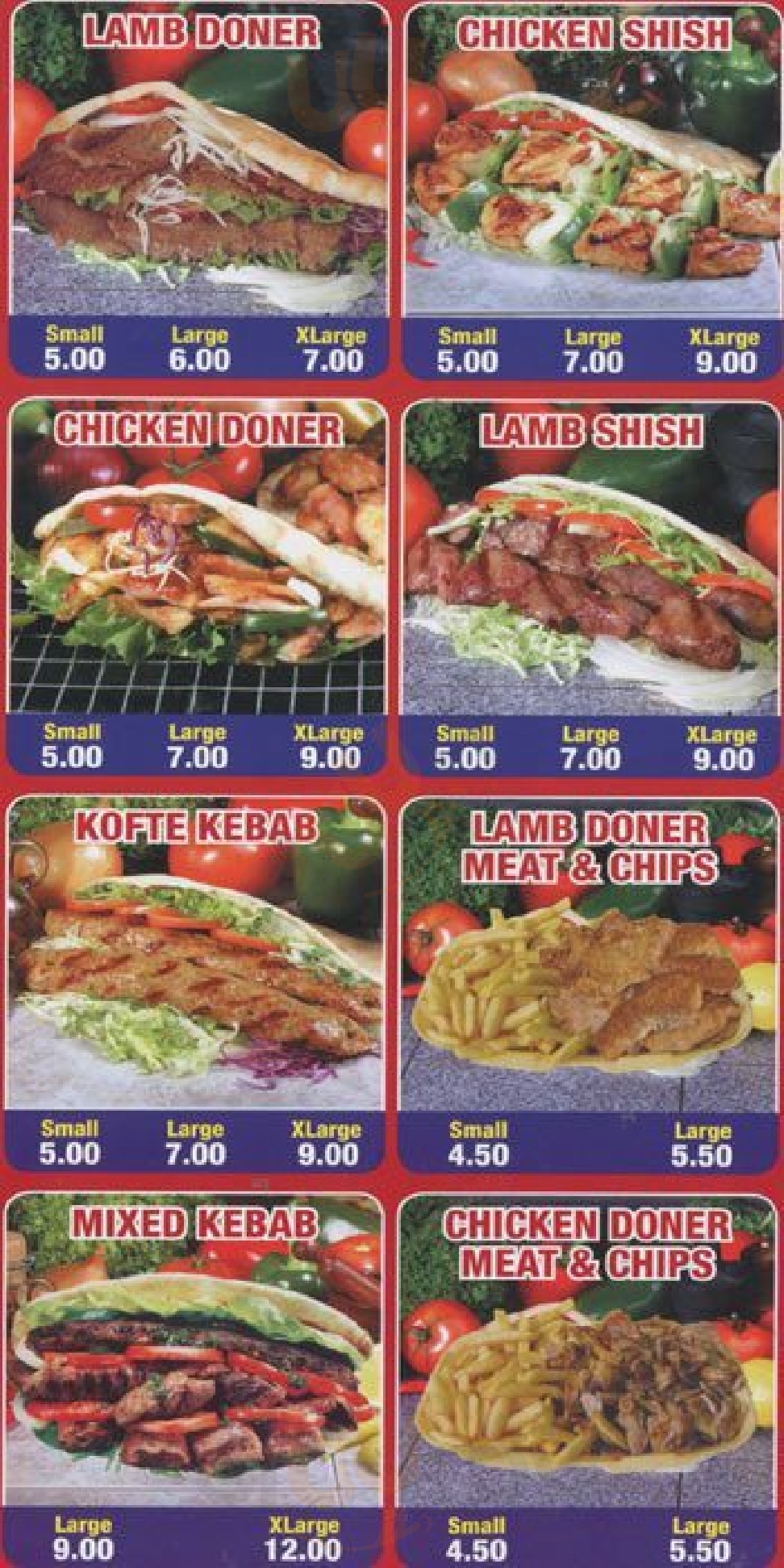Charlton Kebab House London Menu - 1