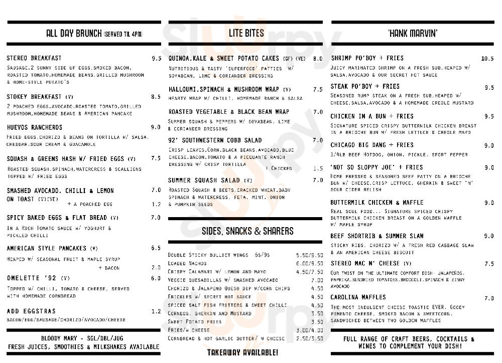 Main Menu - Stereo92