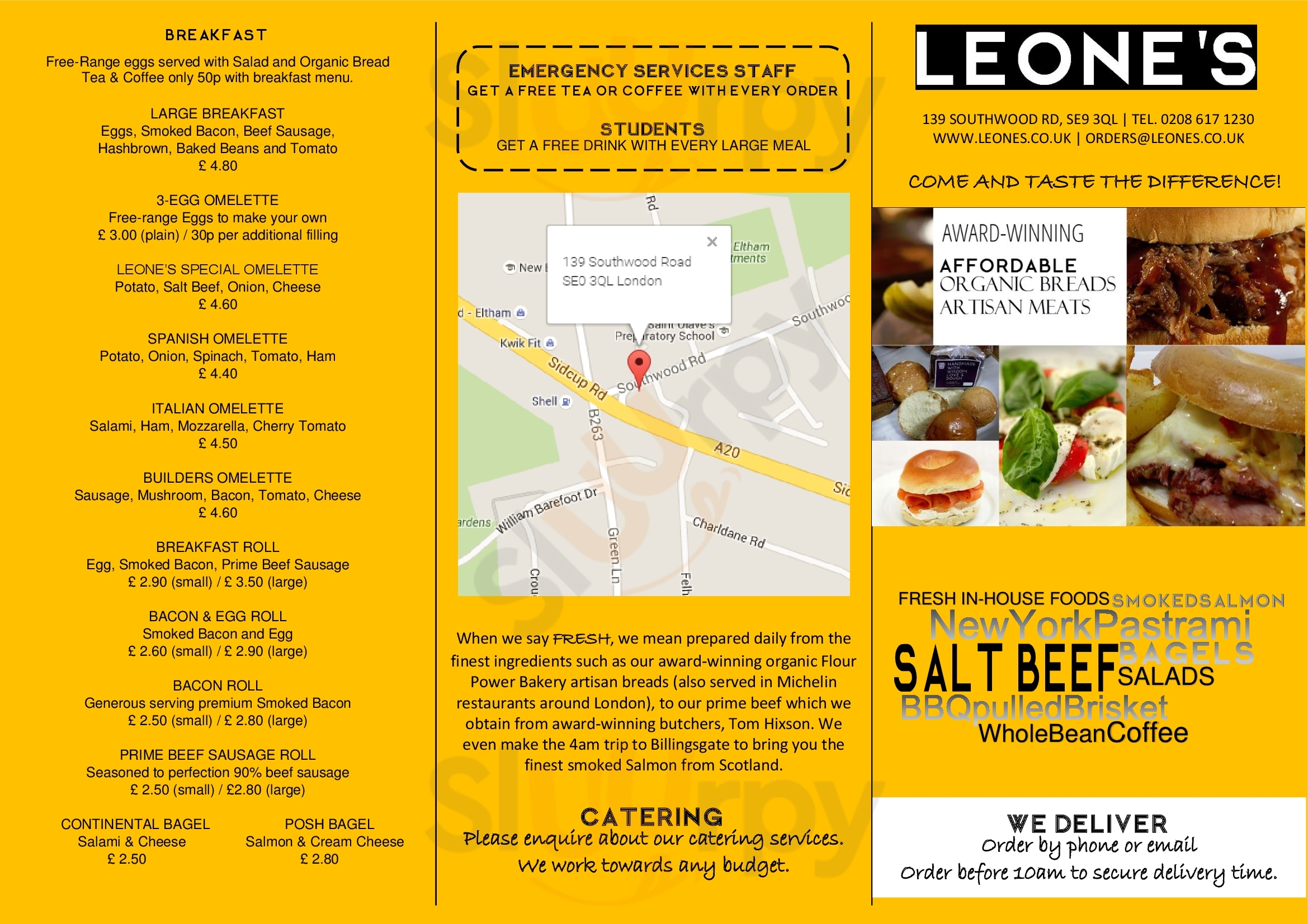 Main Menu - Leones