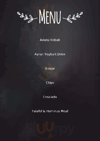 Cafe Now menu