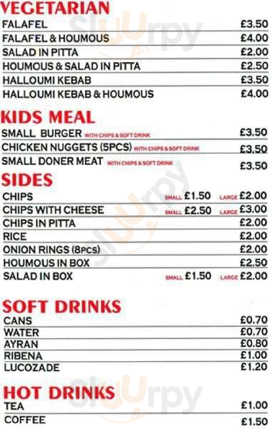 Main Menu - Mega Grill