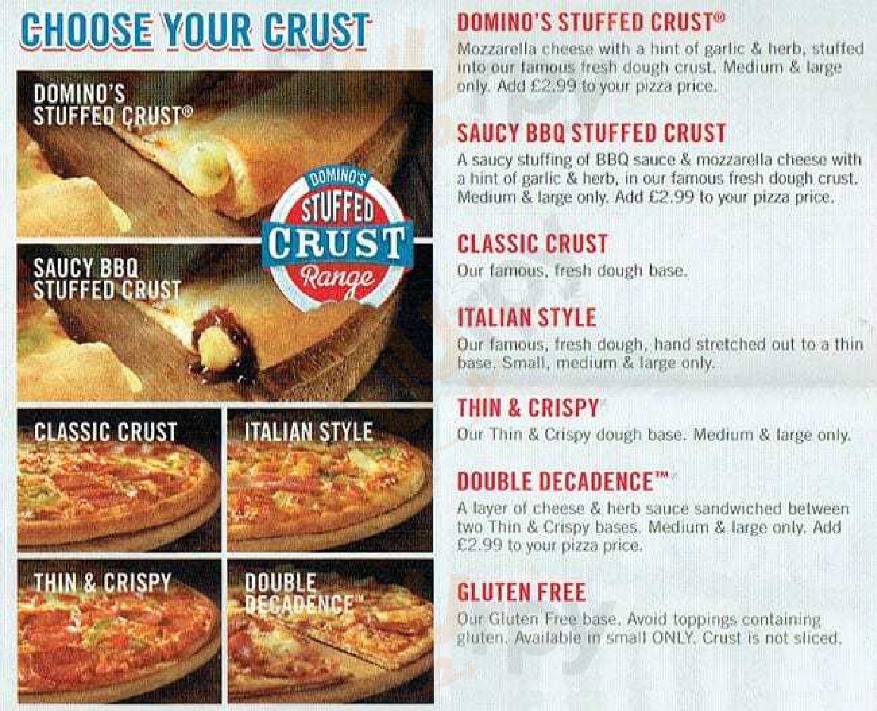 Domino's Pizza - London - East Ham London Menu - 1