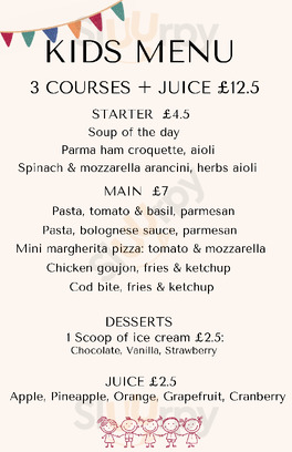 Oak Tree W6 Pub & Restaurant menu