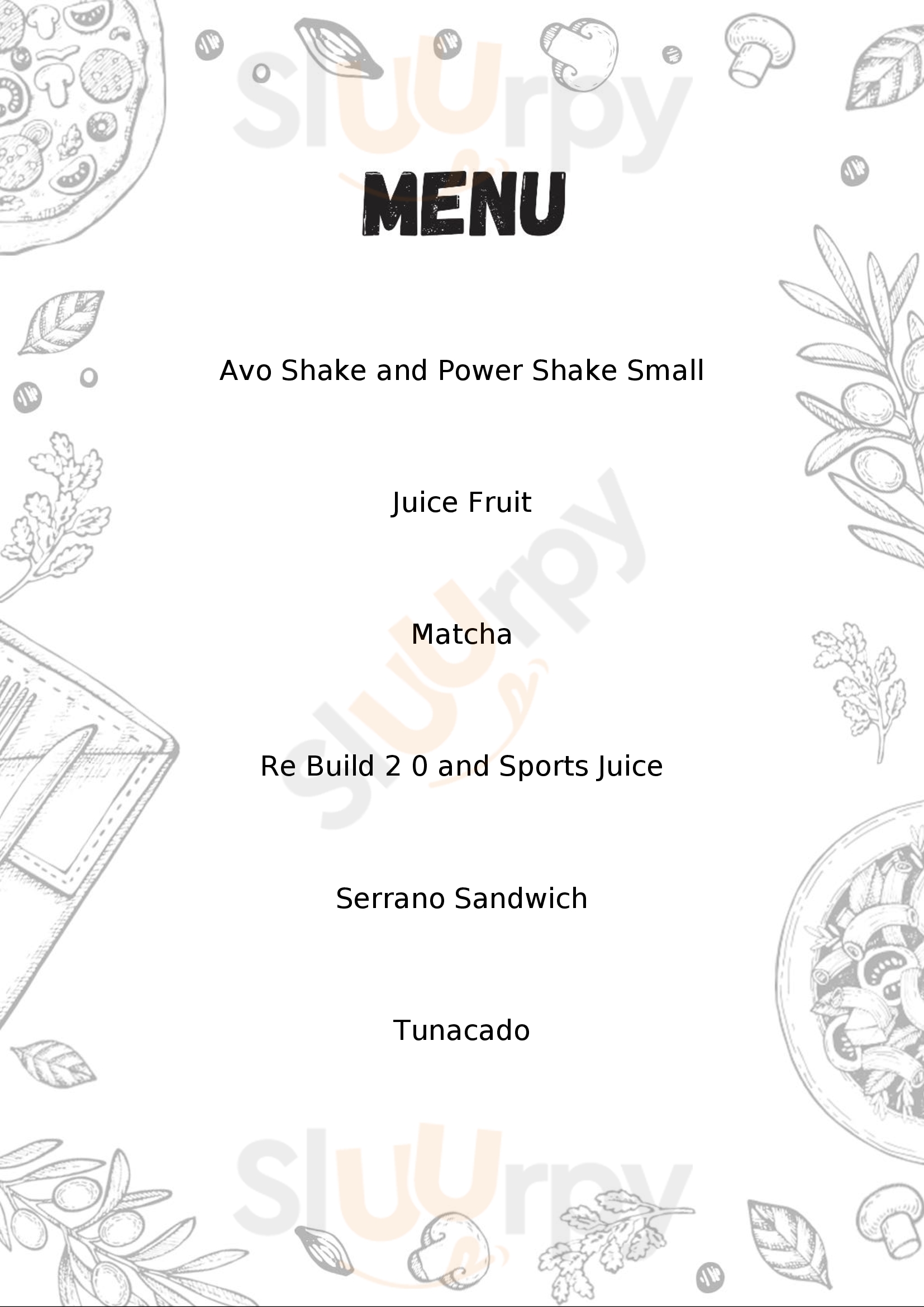 Joe & The Juice London Menu - 1