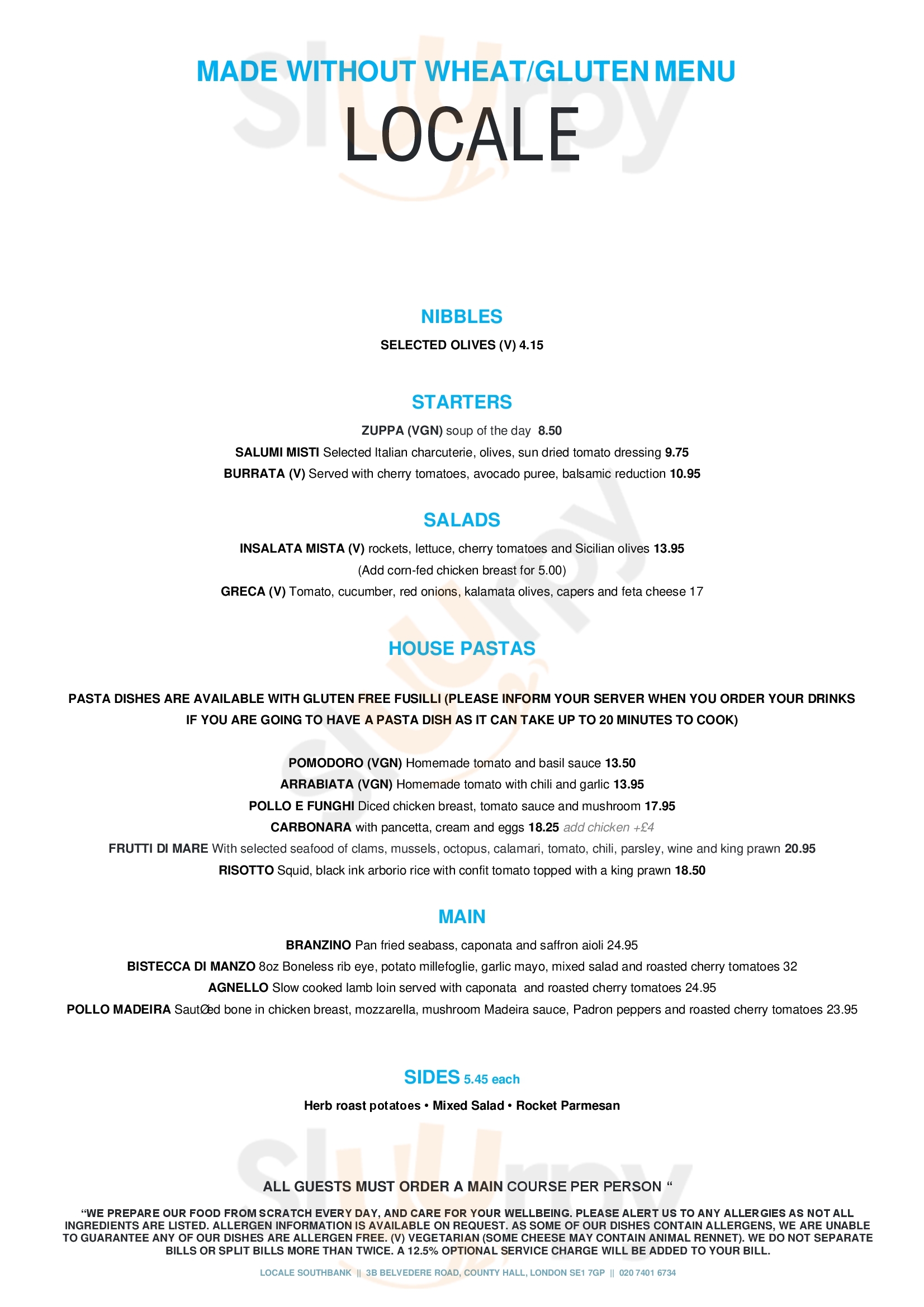 Main Menu - Loco Mensa