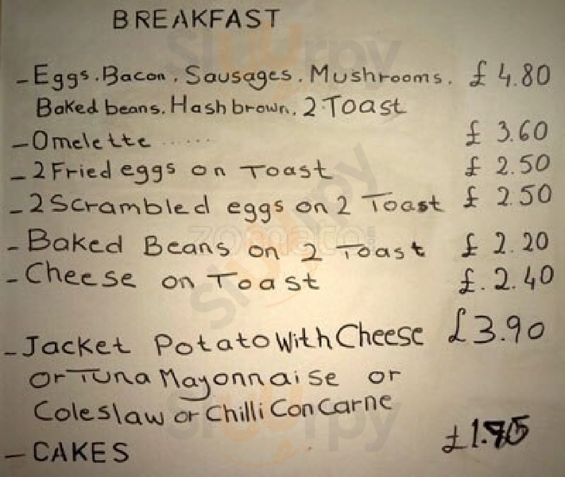 Four O Five Cafe London Menu - 1