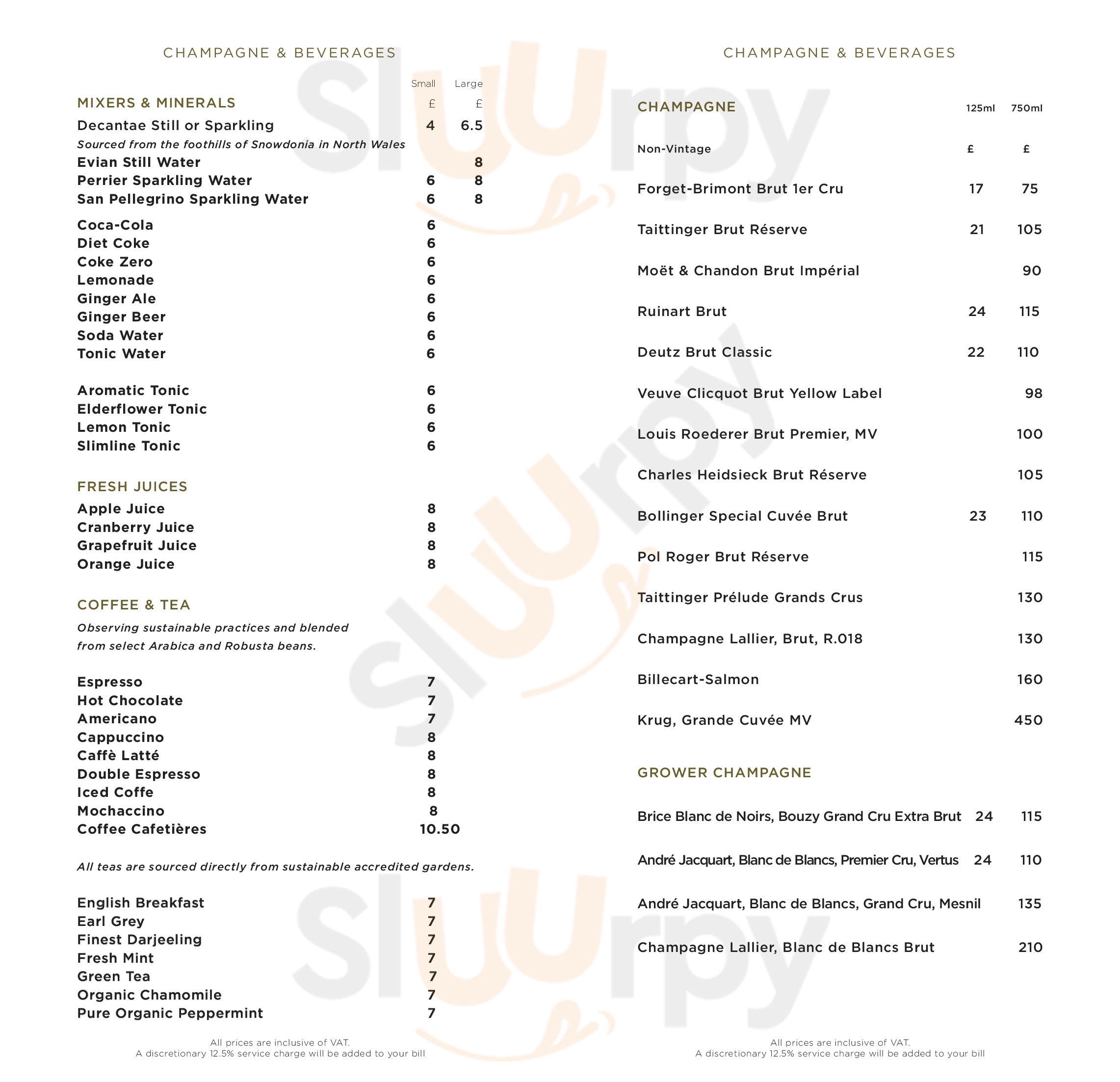 Main Menu - The Gazebo