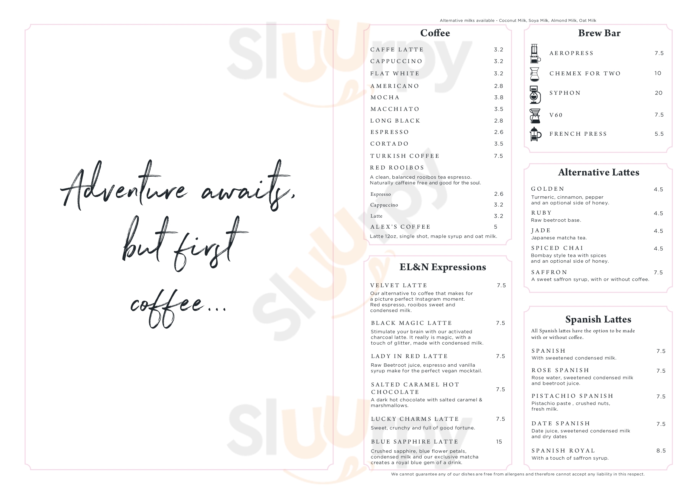 El&n London - Market Place London Menu - 1