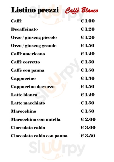 Caffè Blanco, Nichelino