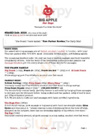 Big Apple Hot Dogs