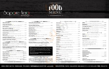 Sapore Vero Italian Restaurant And