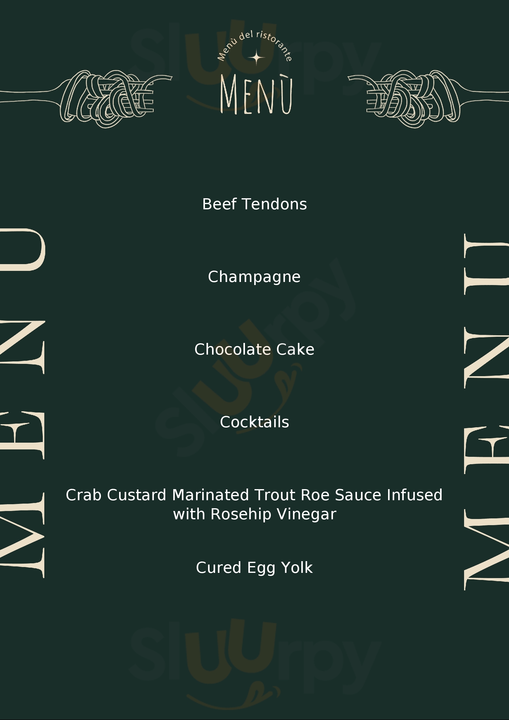 Aulis London London Menu - 1