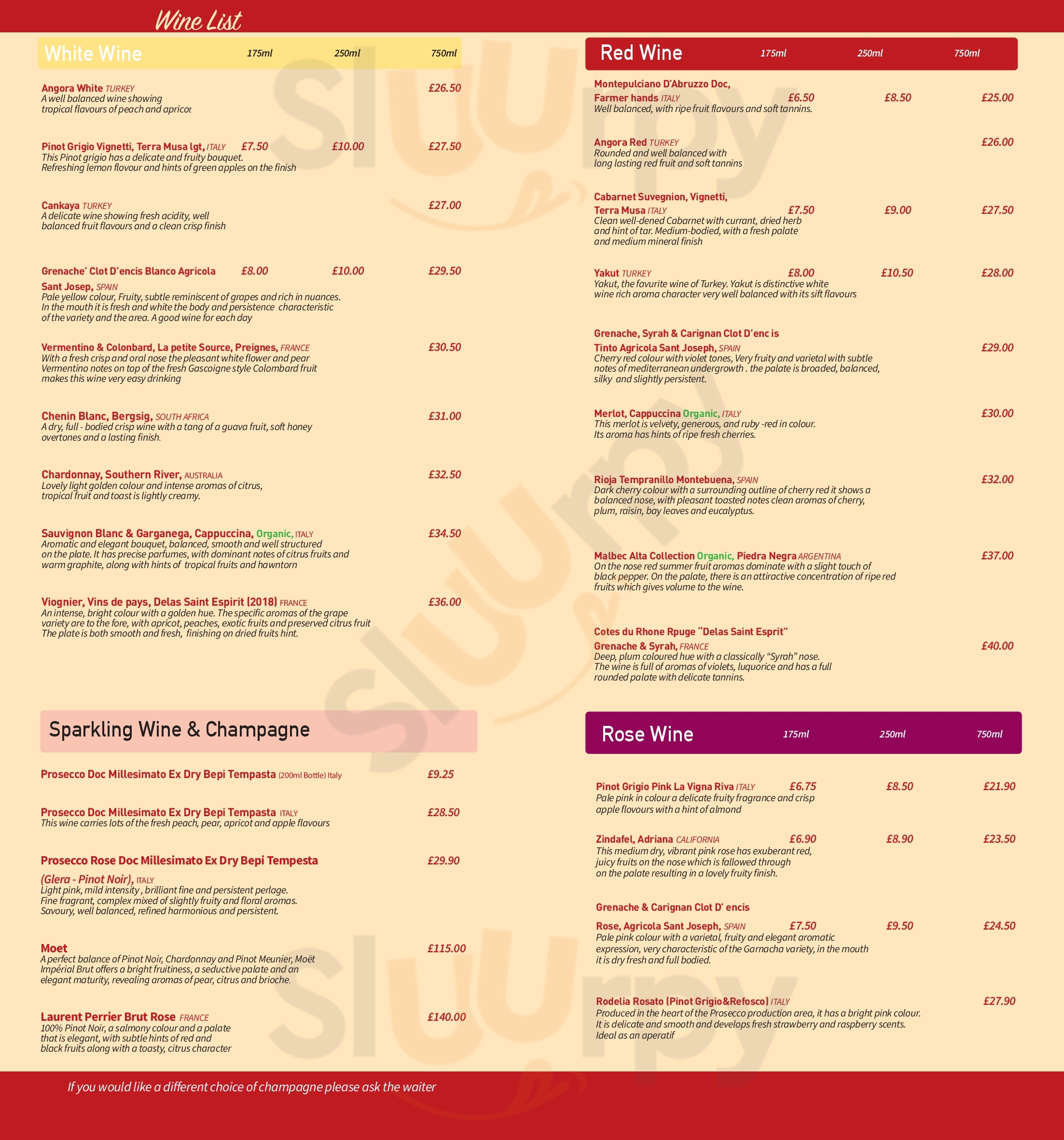 Smallworld Coffee Ltd London Menu - 1