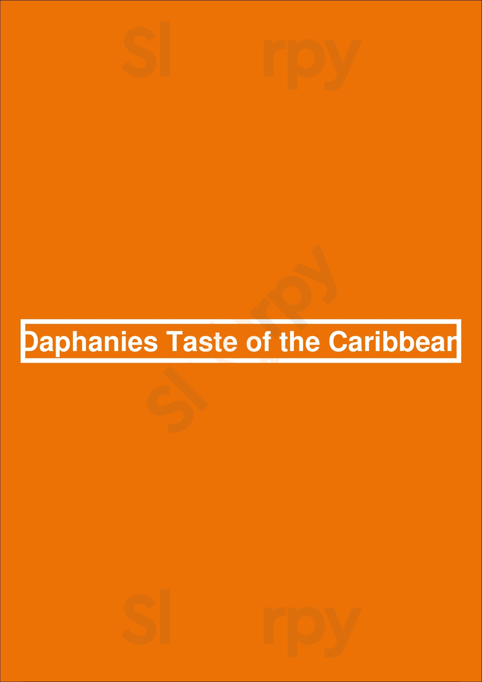 Daphanies Taste Of The Caribbean London Menu - 1