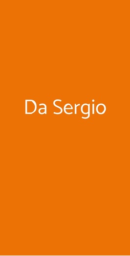 Da Sergio, Settimo Torinese