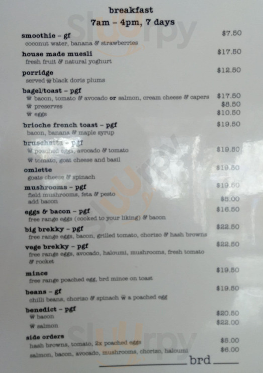 Benson Road Deli, Remuera 120 Upland Road Menu and Prices
