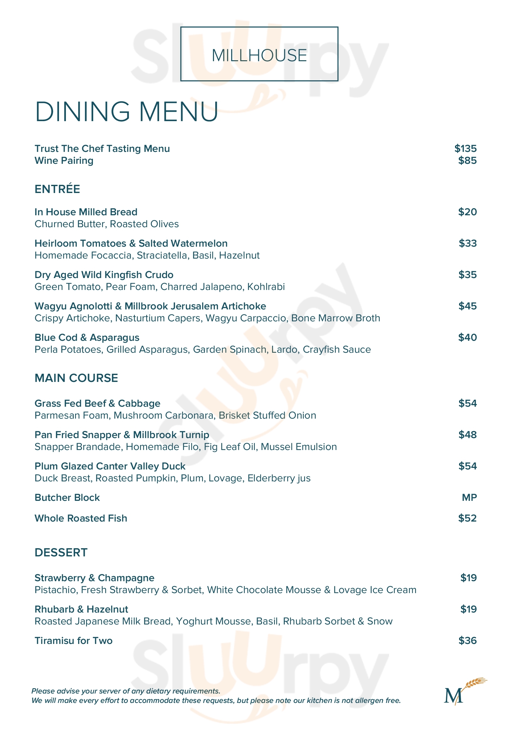 Smithy's Smoke House Arrowtown Menu - 1