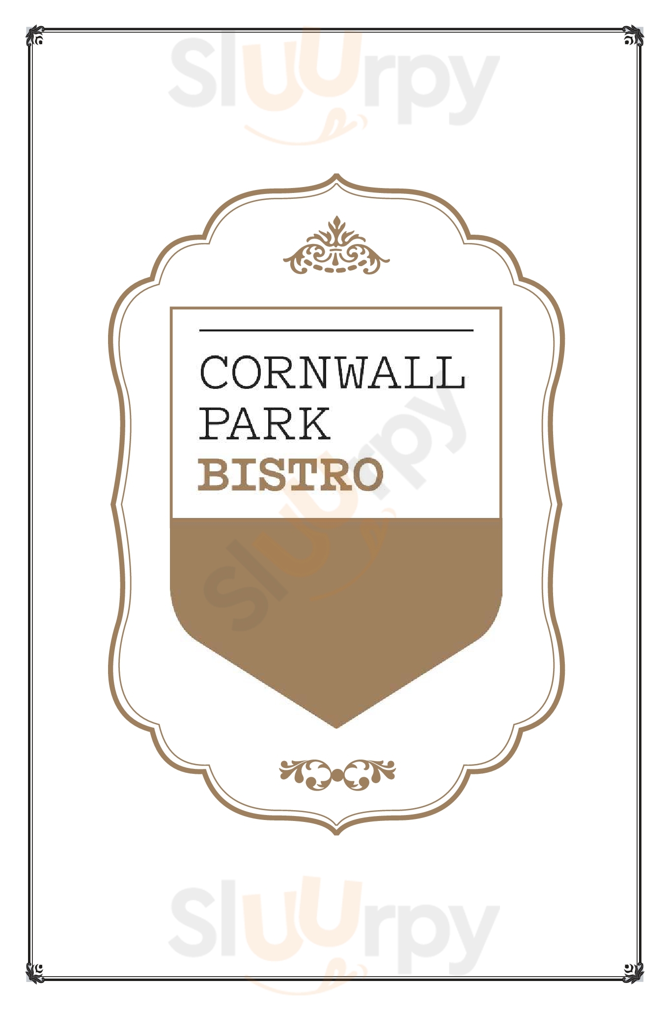 Cornwall Park Bistro Epsom Menu - 1