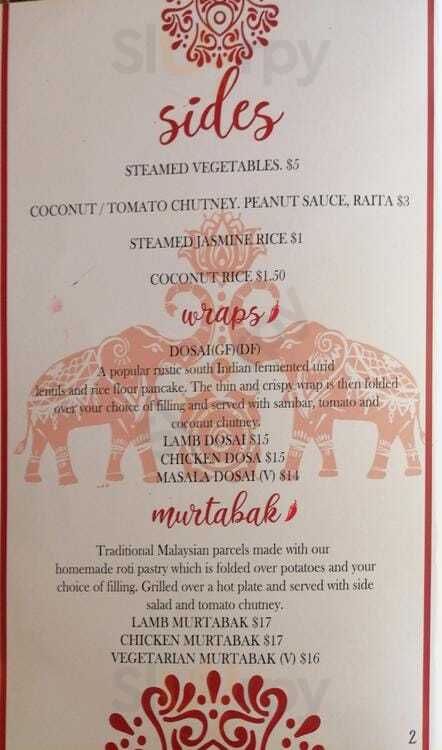 Rasa Wellington Menu - 1
