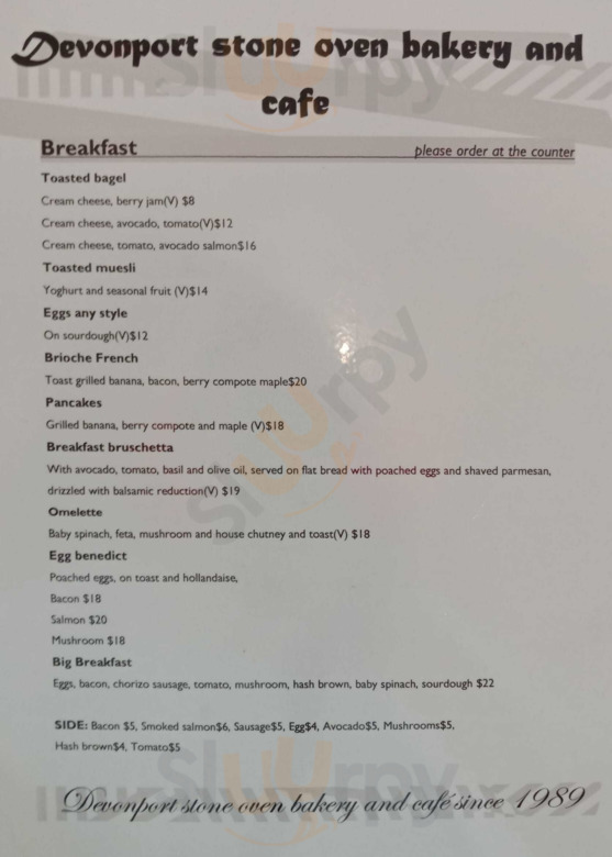 Devonport Stone Oven Bakery & Cafe, Devonport 5 Clarence Street