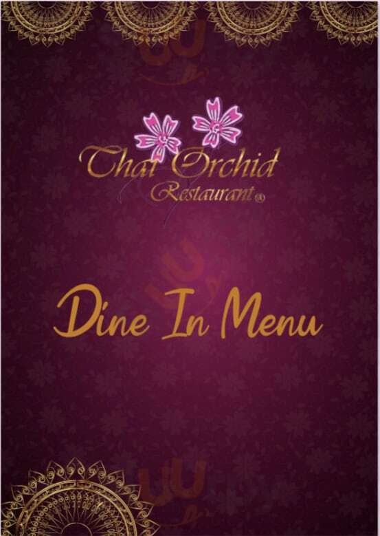 Thai Orchid Restaurant Hamilton Menu - 1