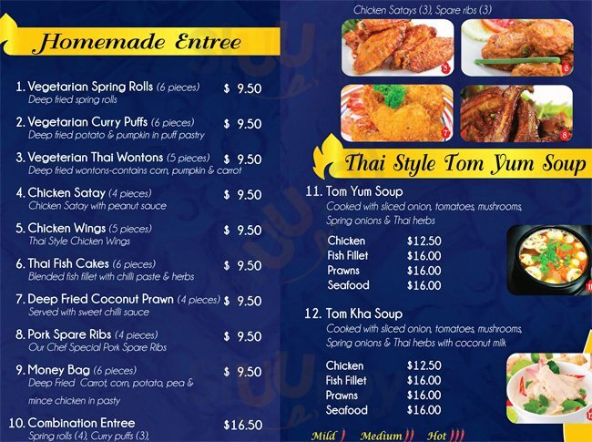 Good Thai Restaurant Christchurch Menu - 1