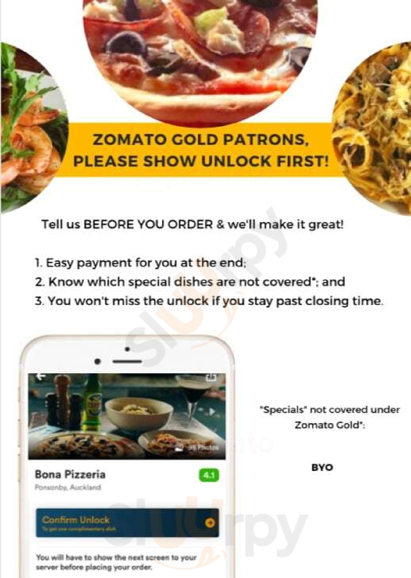 Bono Pizzeria Auckland Central Menu - 1