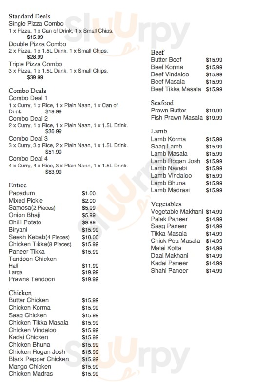 Fire & Slice Helensville Helensville Menu - 1