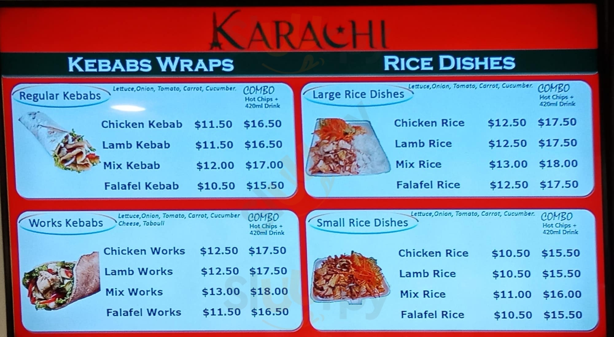 Karachi Kebabs Papatoetoe Menu - 1