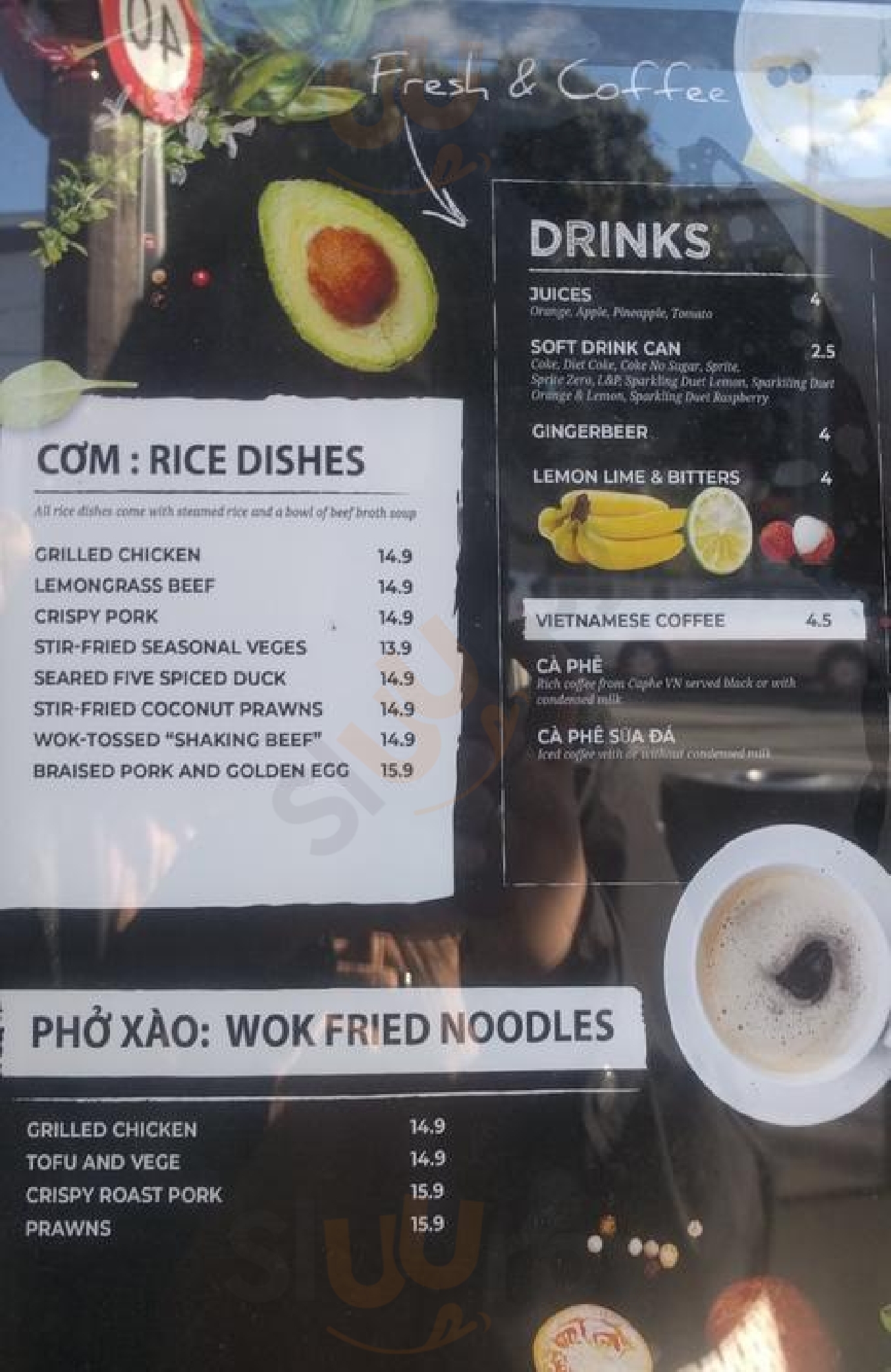 Pho Viet Street Food - Newtown Wellington Menu - 1