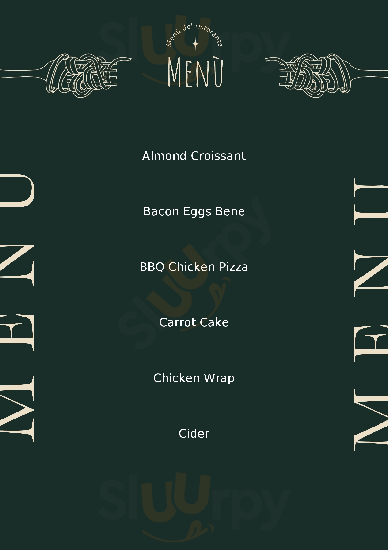 The Shire's Rest Cafe Hinuera Menu - 1