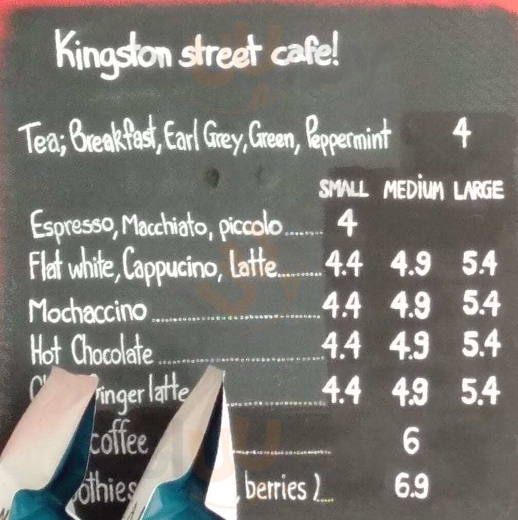 Kingston Street Cafe Auckland Central Menu - 1