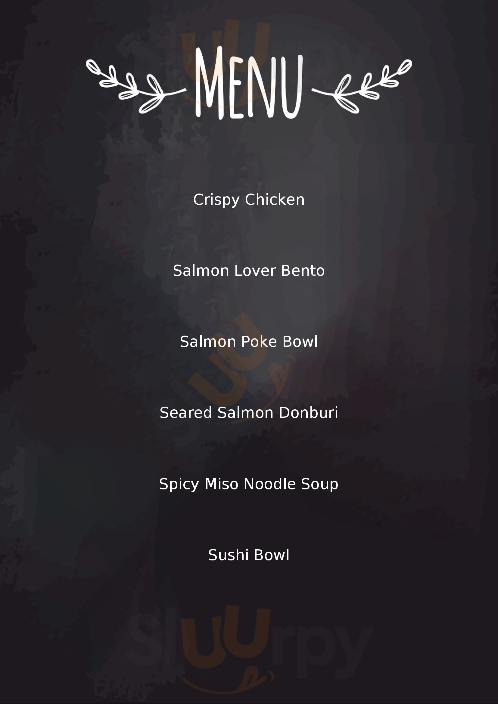 Sesame Sushi And Asian Fusion Christchurch Menu - 1