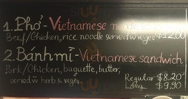 Taste Of Vietnam Wellington Menu - 1