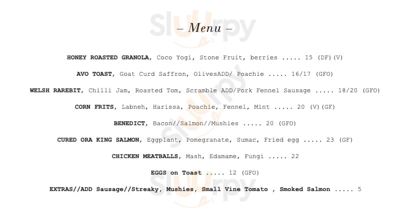 Lily Eatery Auckland Menu - 1