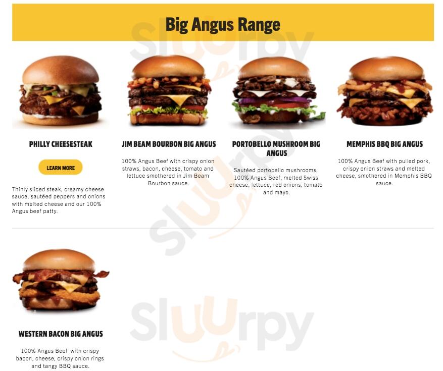 Carl's Jr Auckland Central Menu - 1