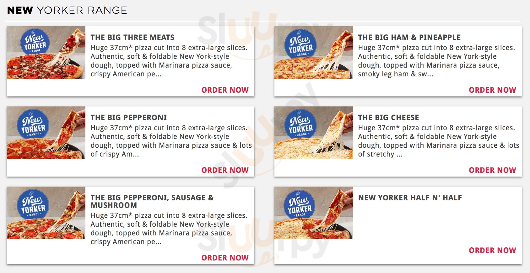 Domino's Pizza Massey Auckland Menu - 1