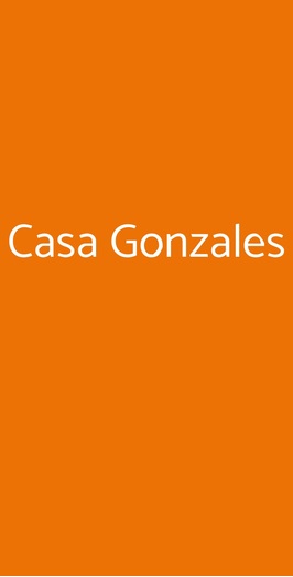 Casa Gonzales, Certaldo