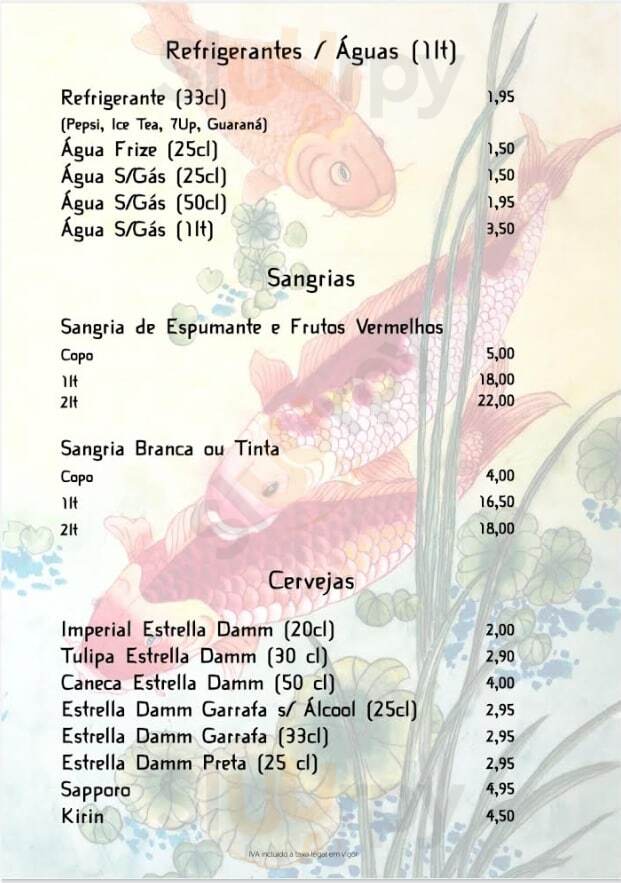 Sushi Toro Carcavelos Menu - 1