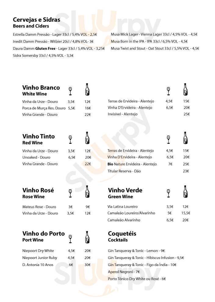 Viva Creative Kitchen Porto Menu - 1