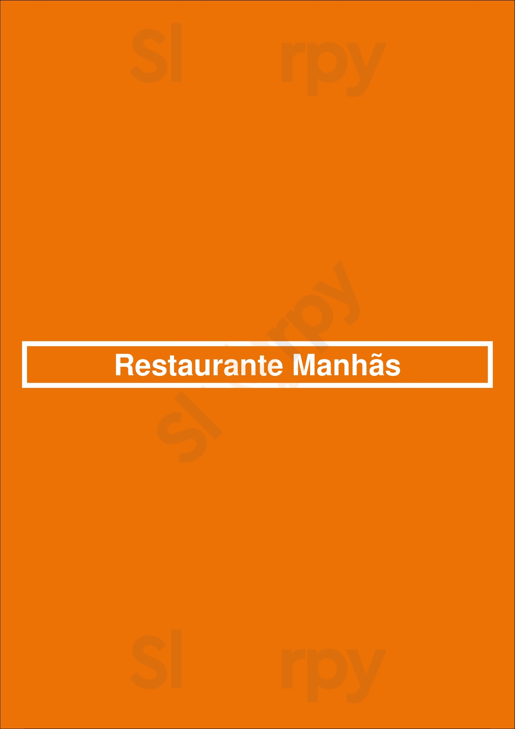 Restaurante Manhãs Fátima Menu - 1