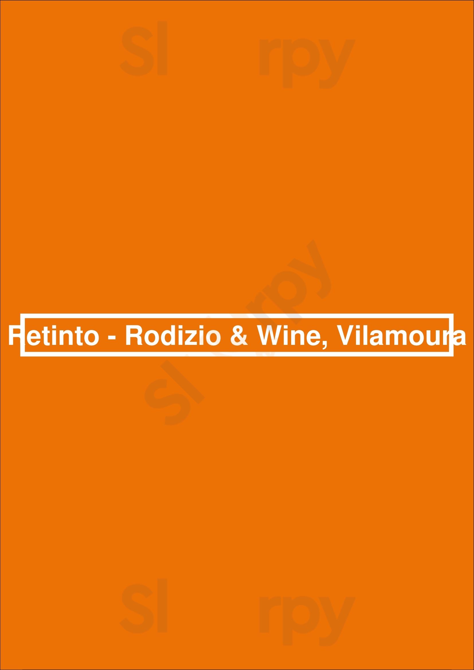Retinto - Rodizio & Wine Vilamoura  Menu - 1