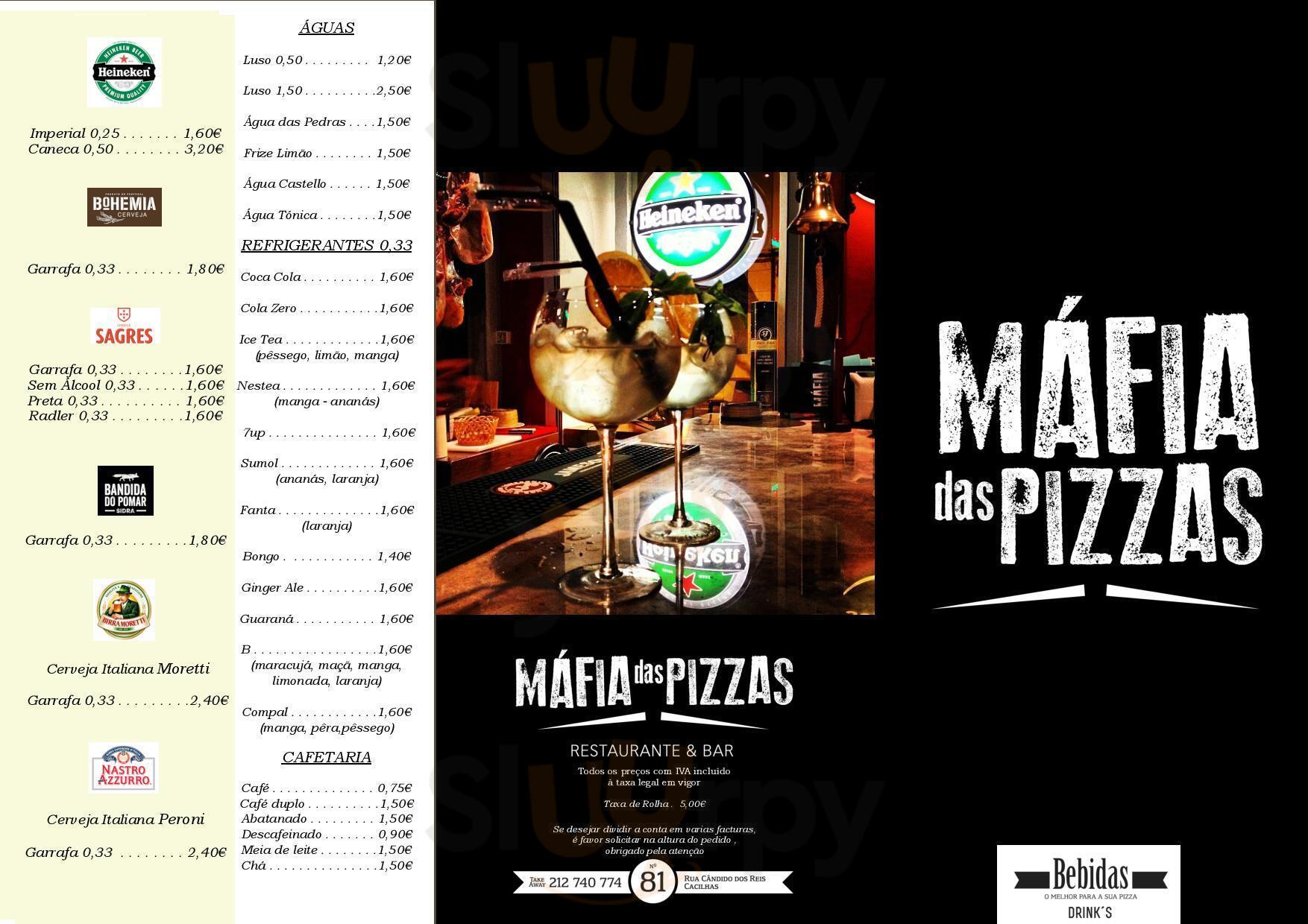 Mafia Das Pizzas Almada Menu - 1