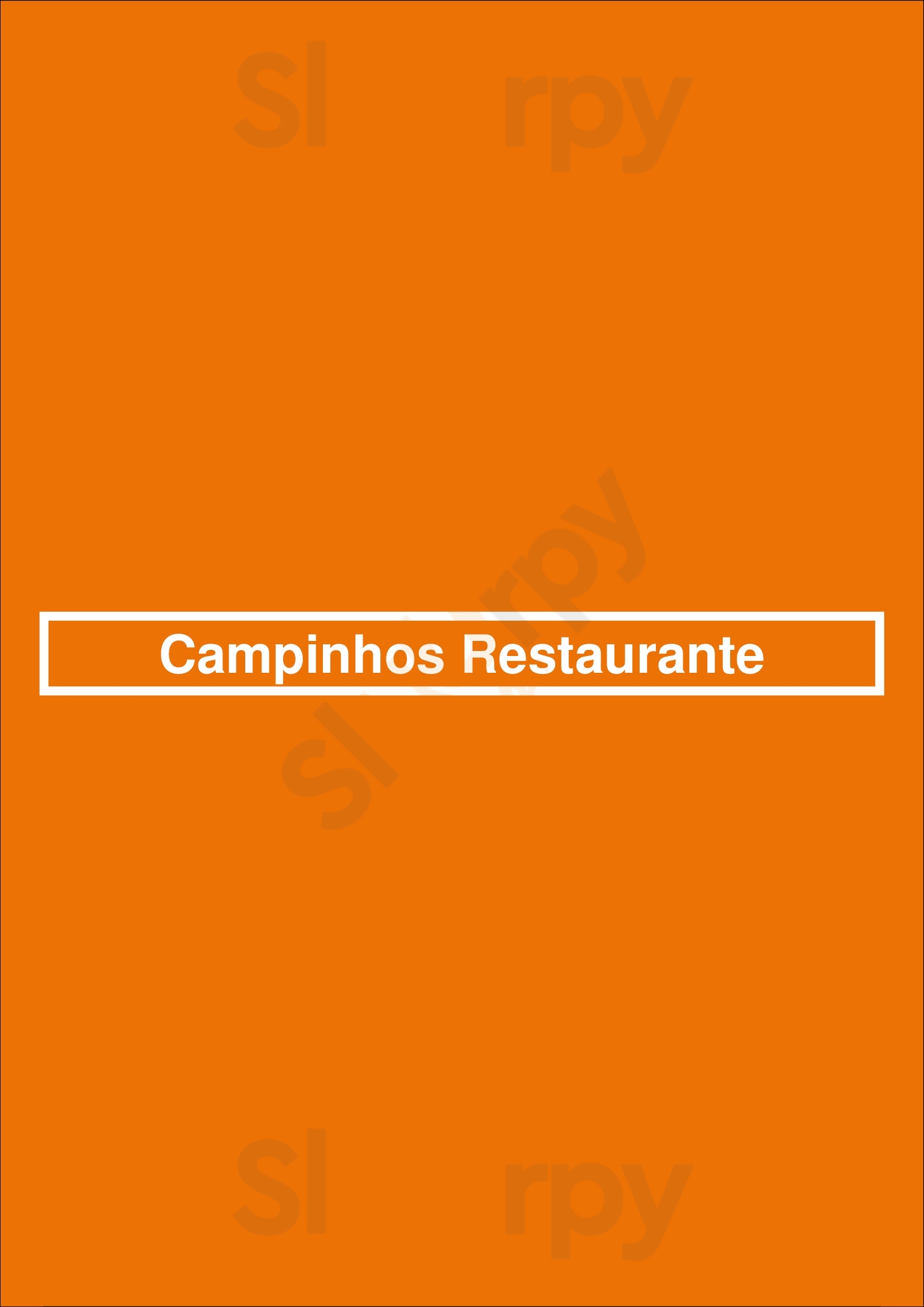 Campinhos Restaurante Santo Tirso Menu - 1